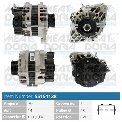 Alternator Hyundai SONATA V · Hyundai i10 I · Hyundai i20 I
