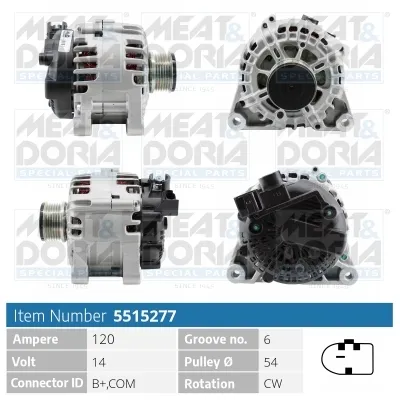Alternator Ford FIESTA VI · Ford FIESTA VI Van · Mazda 2