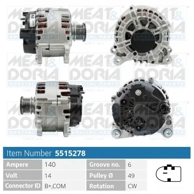 Alternator Audi A3 · Audi A3 Sportback · Audi A3 Limousine