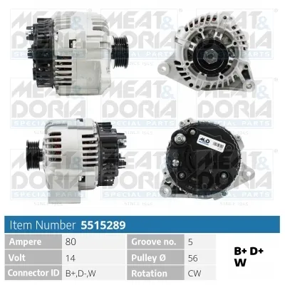 Alternator Citroën ZX · Citroën SAXO · Citroën BERLINGO / BERLINGO FIRST Box Body/MPV