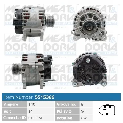 Alternator Audi A1 · Audi A1 Sportback · Vw CADDY III Box Body/MPV