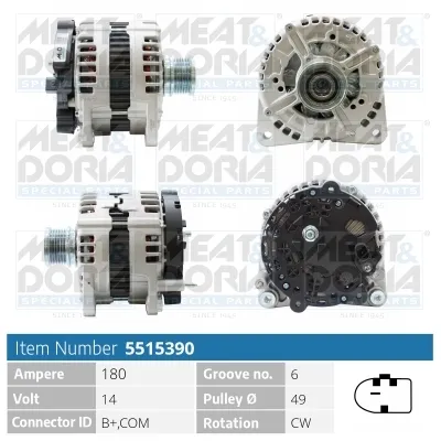 Alternator Audi A3 · Audi A3 Sportback · Audi A3 Limousine