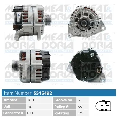 Alternator Fiat DUCATO Bus · Fiat DUCATO Van · Fiat DUCATO Platform/Chassis