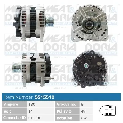 Alternator Skoda SUPERB II · Skoda SUPERB II Estate · Vw MULTIVAN T5