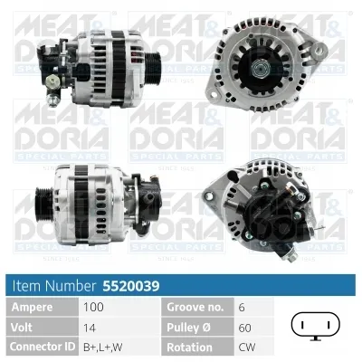 Alternator Honda CIVIC VII Hatchback · Opel ASTRA G Hatchback · Opel ASTRA G Estate