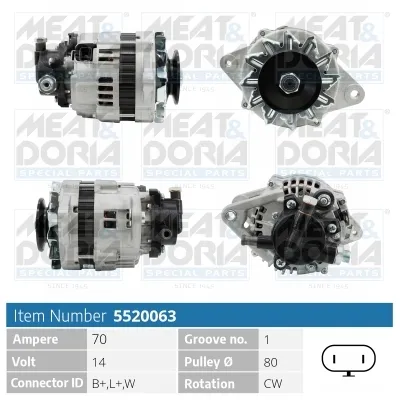 Alternator Opel COMBO Box Body/MPV · Opel CORSA B · Opel ASTRA F Saloon
