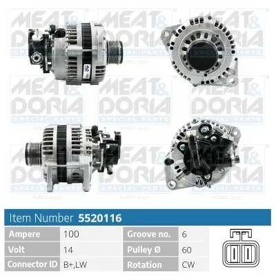 Alternator Opel CORSA C · Opel COMBO Box Body/MPV · Opel CORSA C Hatchback Van