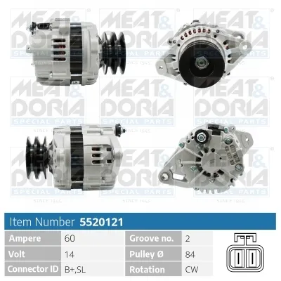 Alternator Nissan PICK UP