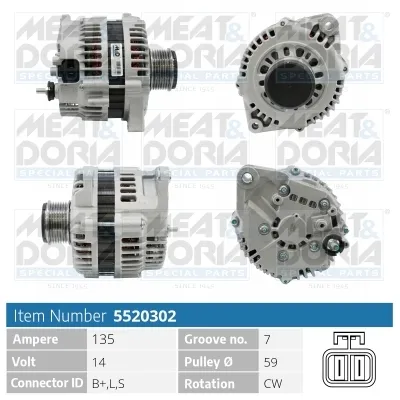 Alternator Nissan INTERSTAR Bus · Nissan INTERSTAR Van · Nissan INTERSTAR Platform/Chassis