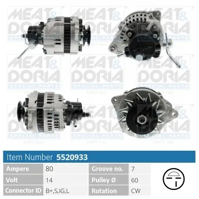 Alternator Opel FRONTERA A Sport · Opel CAMPO · Opel FRONTERA A