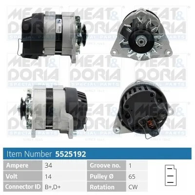 Alternator Austin 1000-Series MK II · Austin MAXI I Fastback · Austin MINI I
