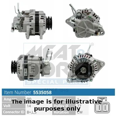 Alternator Mitsubishi PAJERO II · Mitsubishi L200 · Mitsubishi PAJERO II Canvas Top