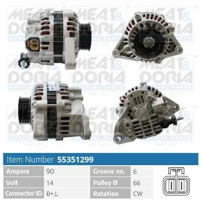 Alternator Nissan 100NX · Nissan PRIMERA · Nissan SUNNY III Hatchback