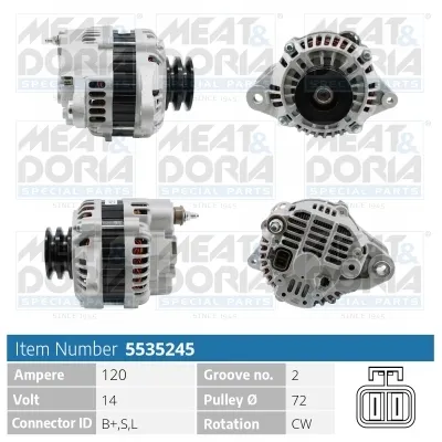 Alternator Mitsubishi PAJERO III Canvas Top · Mitsubishi PAJERO III
