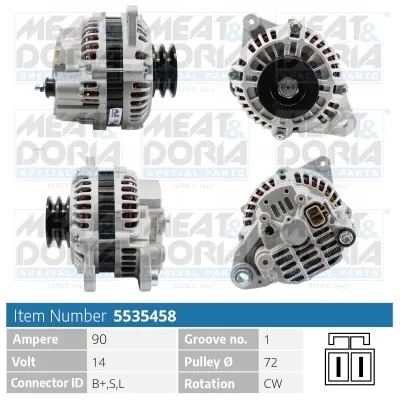 Alternator Mitsubishi PAJERO II · Mitsubishi GALANT VIII Estate