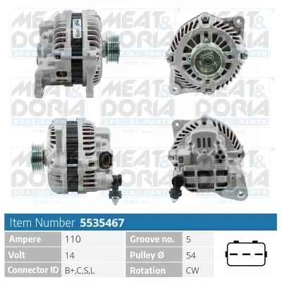 Alternator Subaru IMPREZA Saloon · Subaru IMPREZA Estate · Subaru OUTBACK