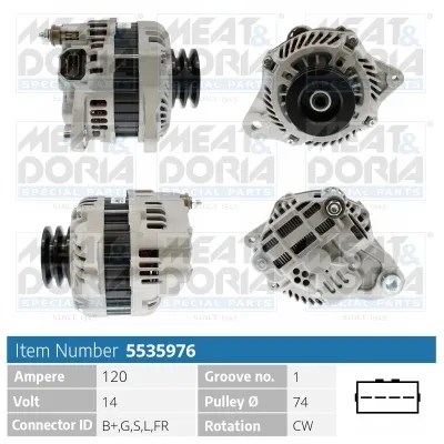 Alternator Mitsubishi PAJERO IV