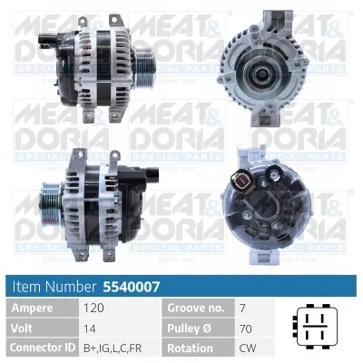 Alternator Honda CR-V II · Honda ACCORD VII · Honda ACCORD VII Tourer