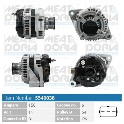 Alternator Fiat FREEMONT