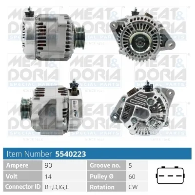 Alternator Toyota YARIS · Toyota YARIS VERSO