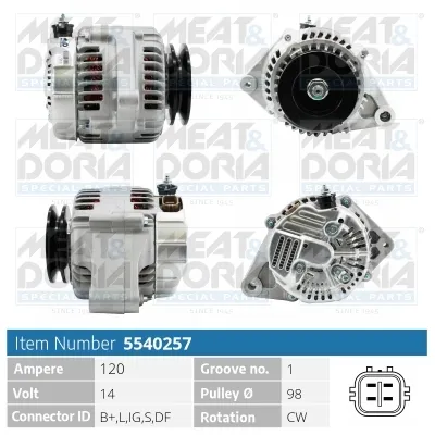 Alternator Toyota COROLLA · Toyota COROLLA Liftback · Toyota COROLLA Compact
