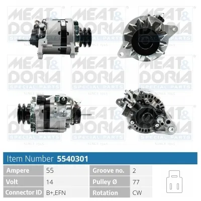 Alternator Toyota HILUX V Pickup · Vw TARO