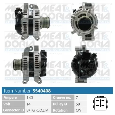 Alternator Toyota COROLLA Verso · Toyota RAV 4 III · Toyota AVENSIS Saloon