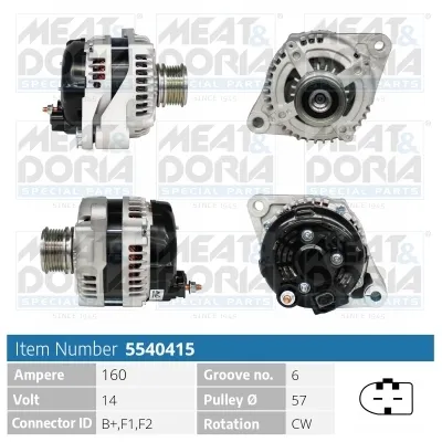Alternator Chrysler VOYAGER IV