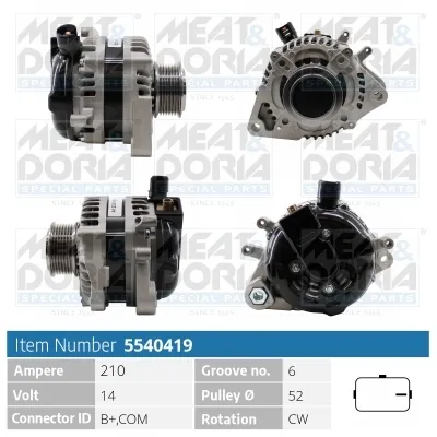 Alternator Dodge NITRO · Jeep WRANGLER III · Jeep CHEROKEE
