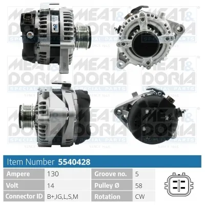 Alternator Toyota PREVIA II · Toyota RAV 4 II · Toyota AVENSIS VERSO