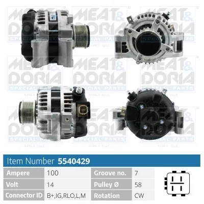 Alternator Toyota AVENSIS Saloon · Toyota AVENSIS Estate · Toyota AVENSIS