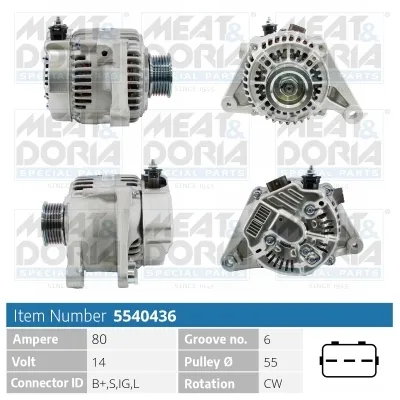 Alternator Toyota COROLLA Estate · Toyota CELICA Coupe · Toyota MR2 III