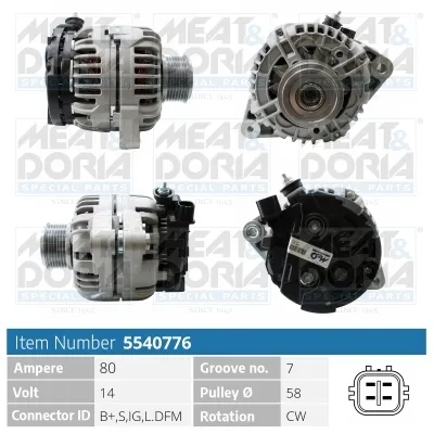 Alternator Toyota HIACE IV Bus · Toyota LAND CRUISER 90 · Toyota HIACE IV Van