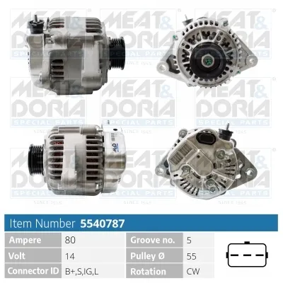 Alternator Toyota COROLLA Compact · Toyota COROLLA Liftback · Toyota CARINA E VI Saloon