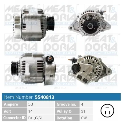 Alternator Toyota COROLLA · Toyota COROLLA Compact · Toyota COROLLA Liftback