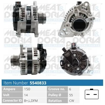Alternator Alfa Romeo SPIDER · Alfa Romeo 159 · Alfa Romeo BRERA