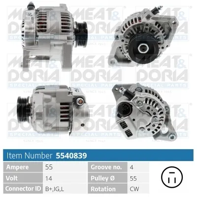 Alternator Subaru JUSTY II · Suzuki SWIFT II Hatchback · Suzuki SWIFT II Saloon