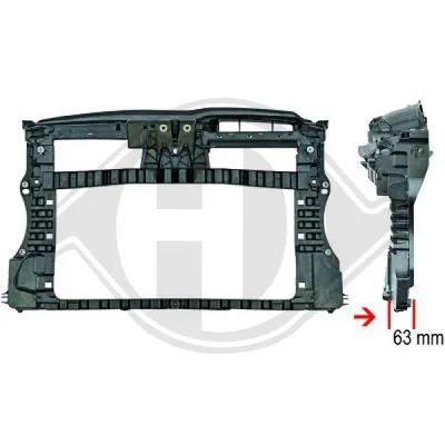Radiator Support Vw GOLF VI · Vw GOLF VI Variant