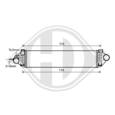 Charge Air Cooler Ford C-MAX II · Ford GRAND C-MAX · Ford FOCUS III