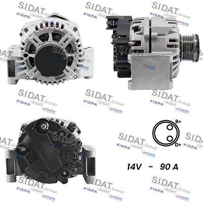 Alternator Alfa Romeo MITO · Fiat PALIO · Fiat STRADA Pickup