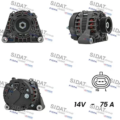 Alternator AIDST A12VA0600