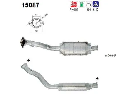 Catalytic Converter Citroën XANTIA · Citroën XANTIA Break