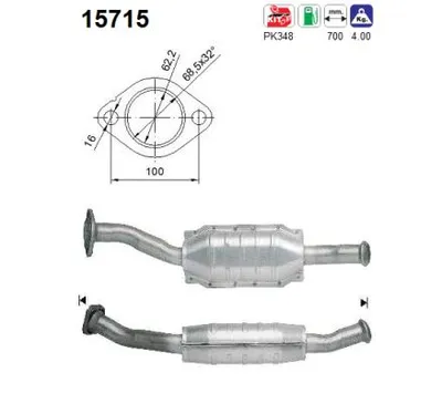Catalytic Converter Citroën XSARA · Citroën XSARA Break · Citroën XSARA Coupe