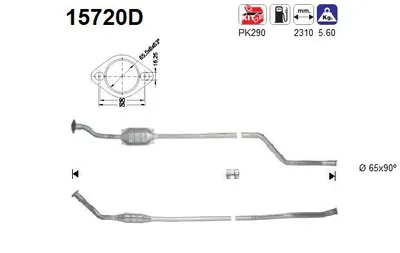 Catalytic Converter Citroën XSARA · Citroën XSARA Break · Citroën XSARA Coupe
