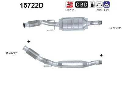 Catalytic Converter Citroën XSARA · Citroën XSARA Break · Citroën XSARA Coupe