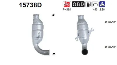 Catalytic Converter Citroën C3 I · Citroën C2 · Citroën XSARA