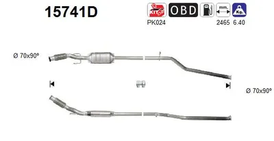 Catalytic Converter Citroën BERLINGO / BERLINGO FIRST MPV · Peugeot PARTNER MPV · Citroën BERLINGO / BERLINGO FIRST Box Body/MPV