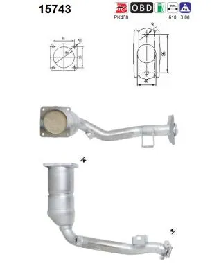 Catalytic Converter Citroën C3 I · Citroën C3 Pluriel · Citroën C2