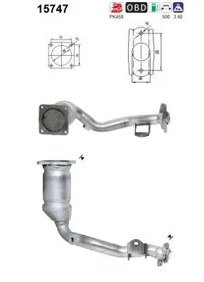 Catalytic Converter Citroën C3 I · Citroën C2
