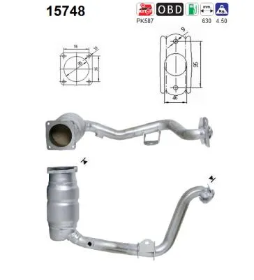 Catalytic Converter Citroën XSARA PICASSO